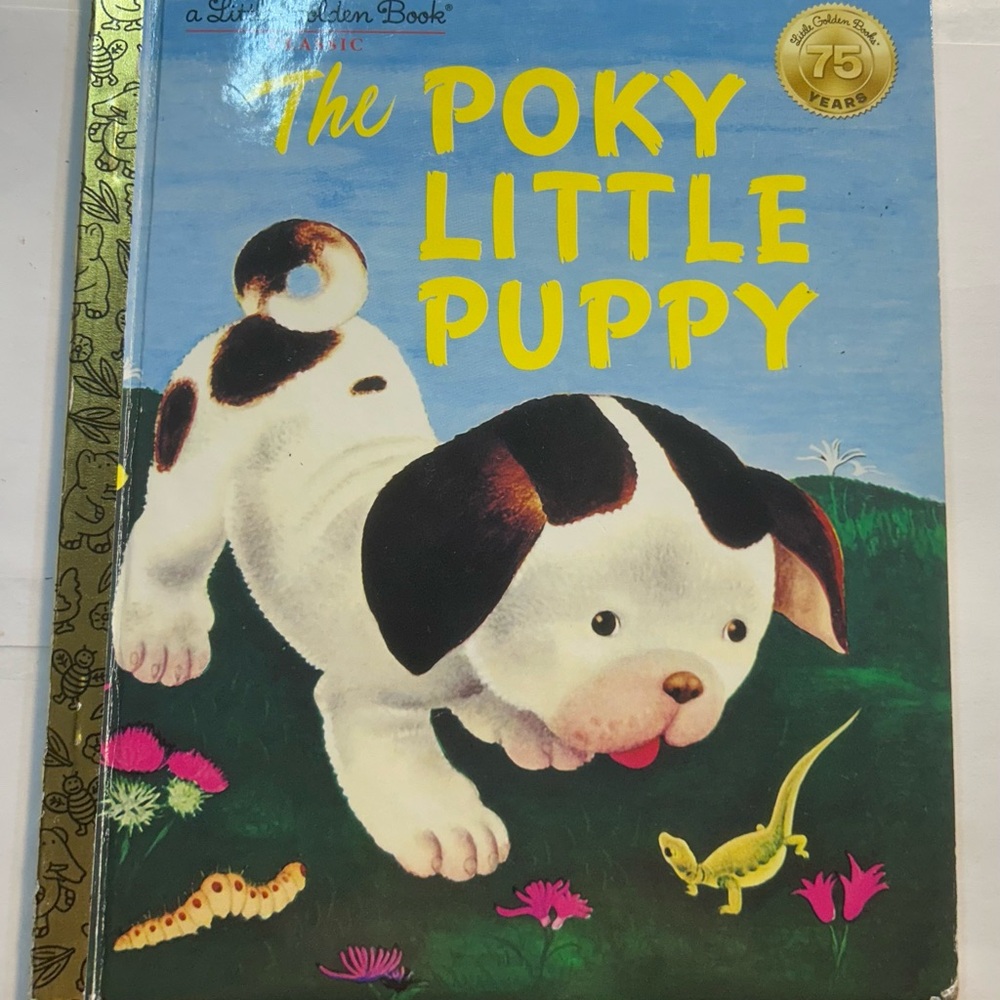 The Poky Little Puppy by - White and Brown